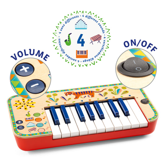 Djeco | synthesizer keyboard