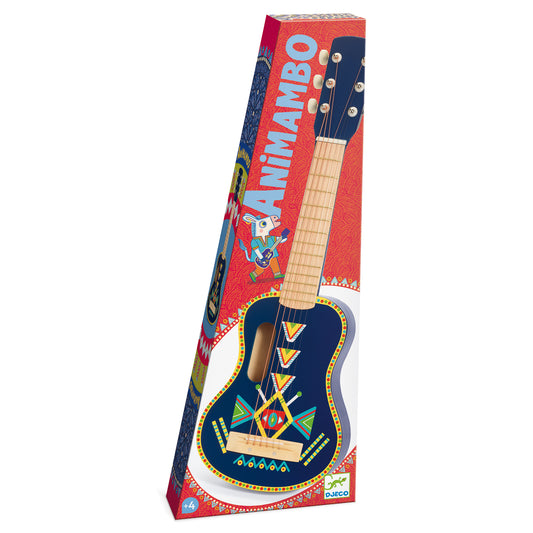 Djeco | Gitaar met 6 metalen snaren