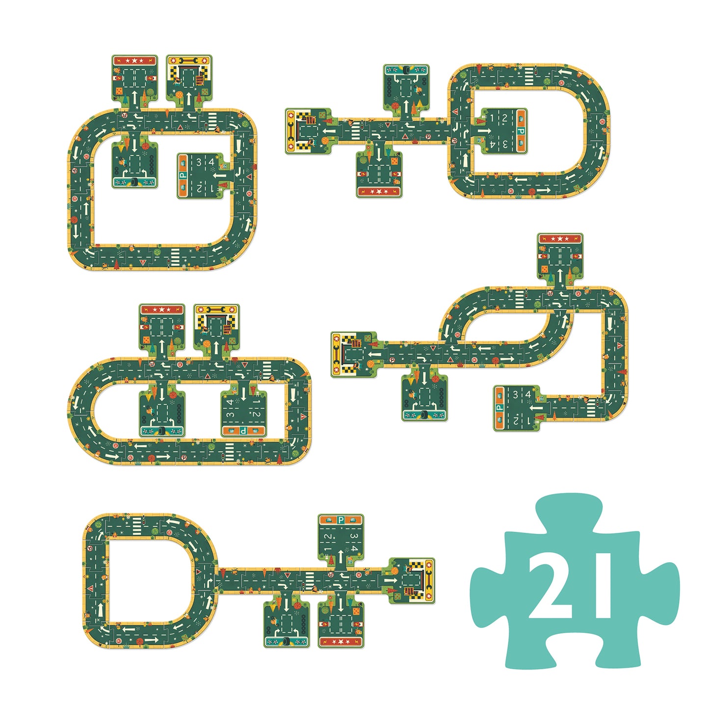 Djeco | Pop to play wegen puzzel - DJ07162
