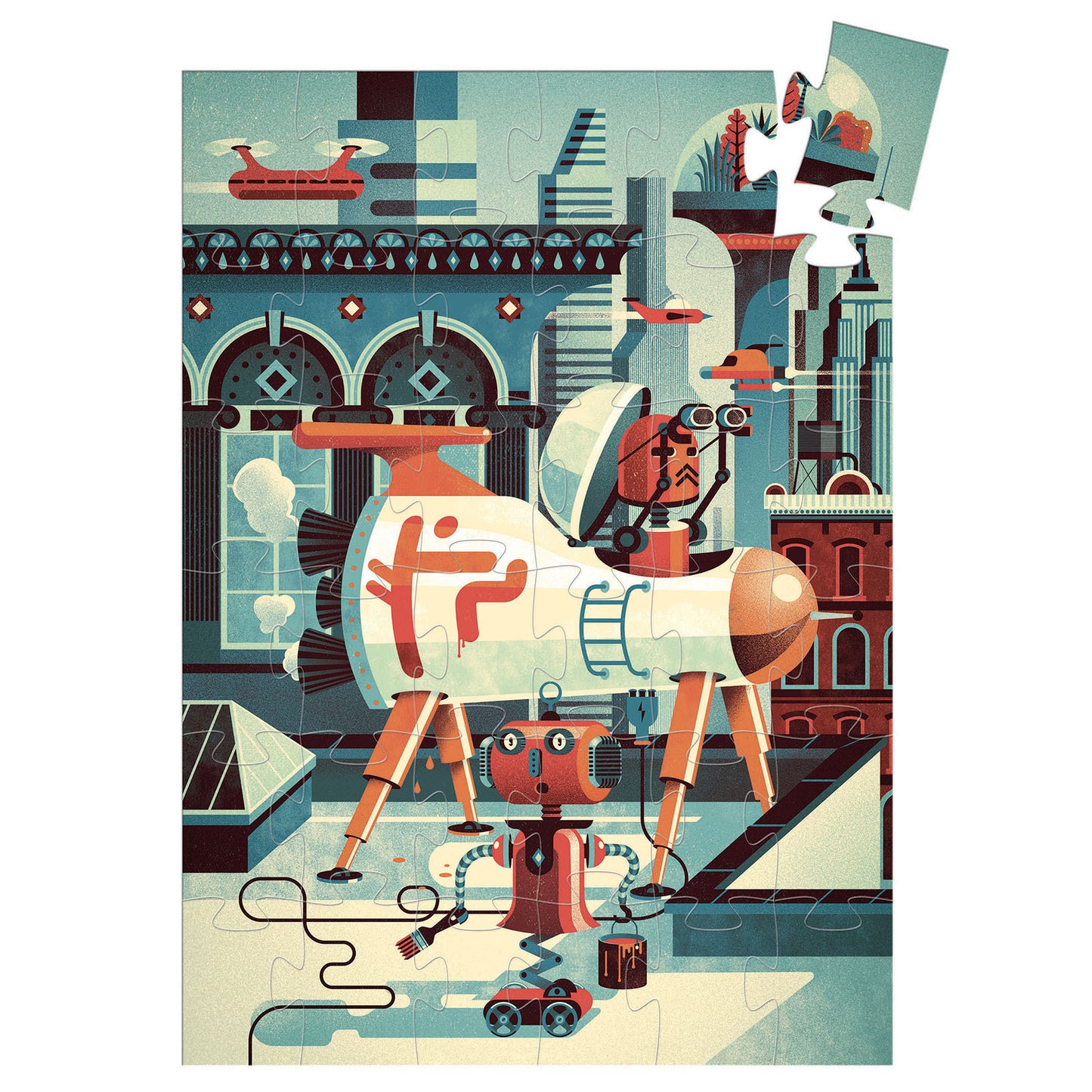 Djeco | puzzel Bob de Robot
