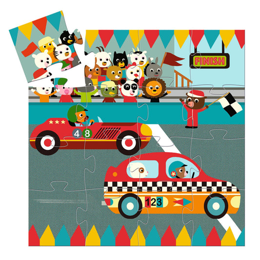 Djeco | puzzel raceauto