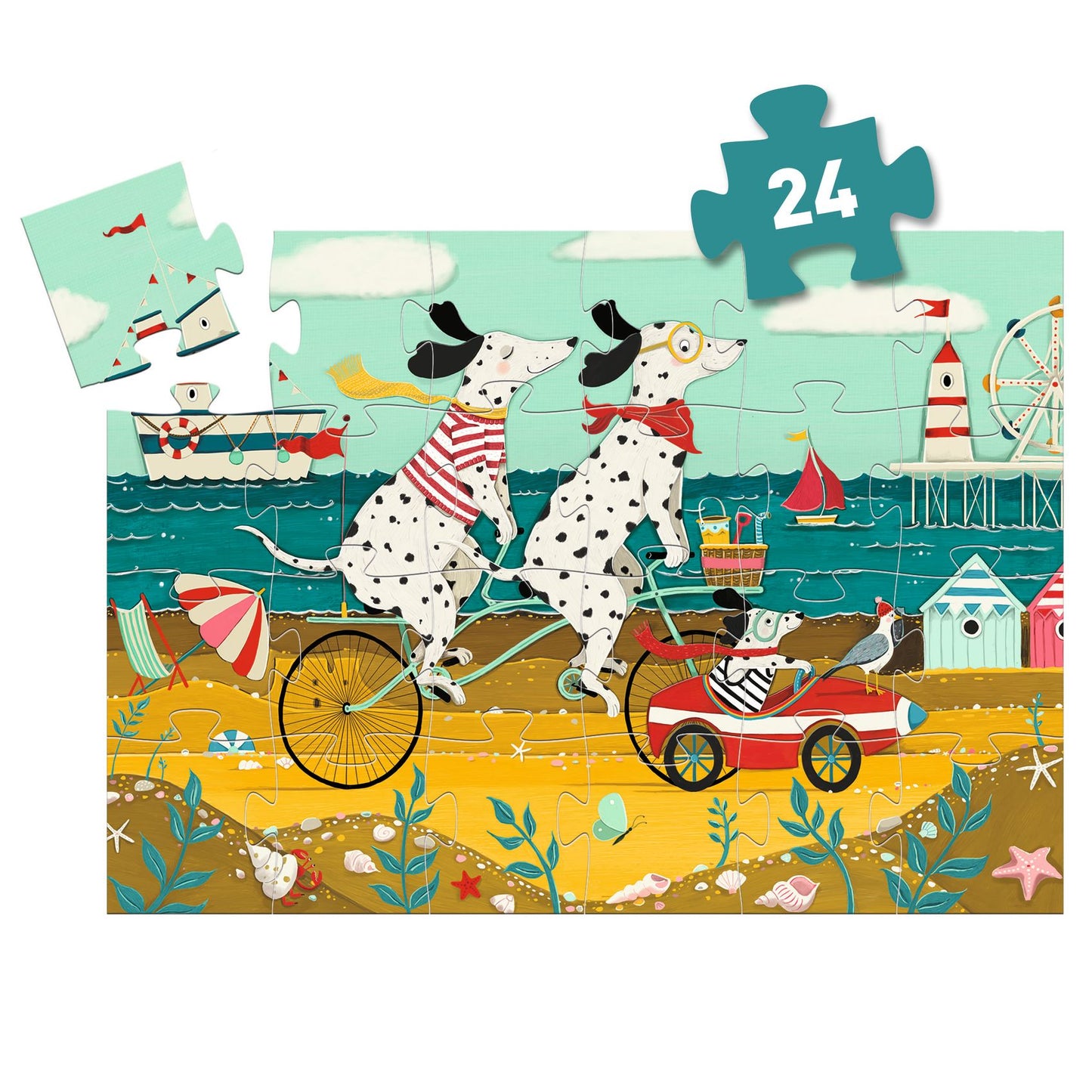 Djeco | puzzel Ollie de dalmatiër