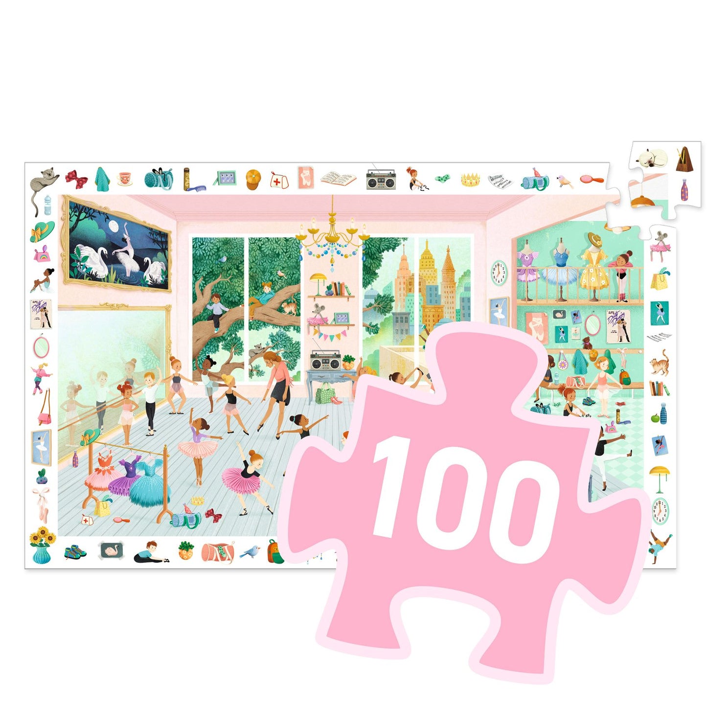 Djeco | puzzel de dansschool