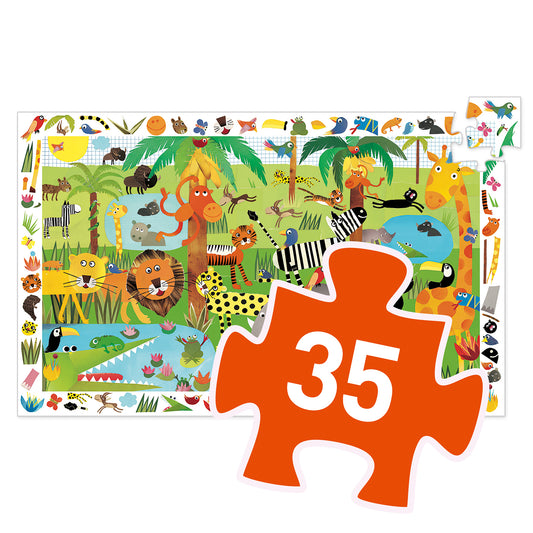 Djeco | jungle puzzel