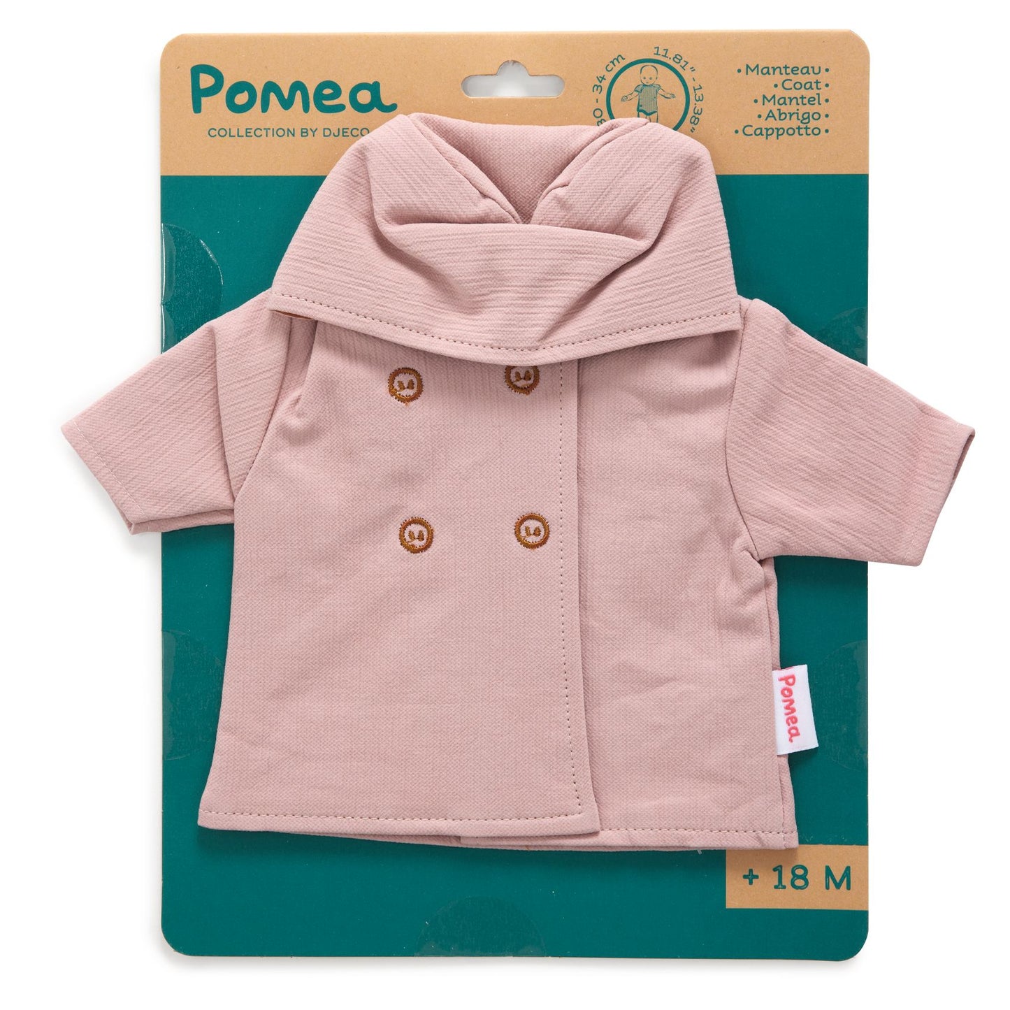 Djeco | pomea outfit jas met capuchon