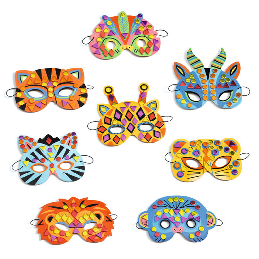 Djeco | Maskers maken - Jungle dieren - DJ07900
