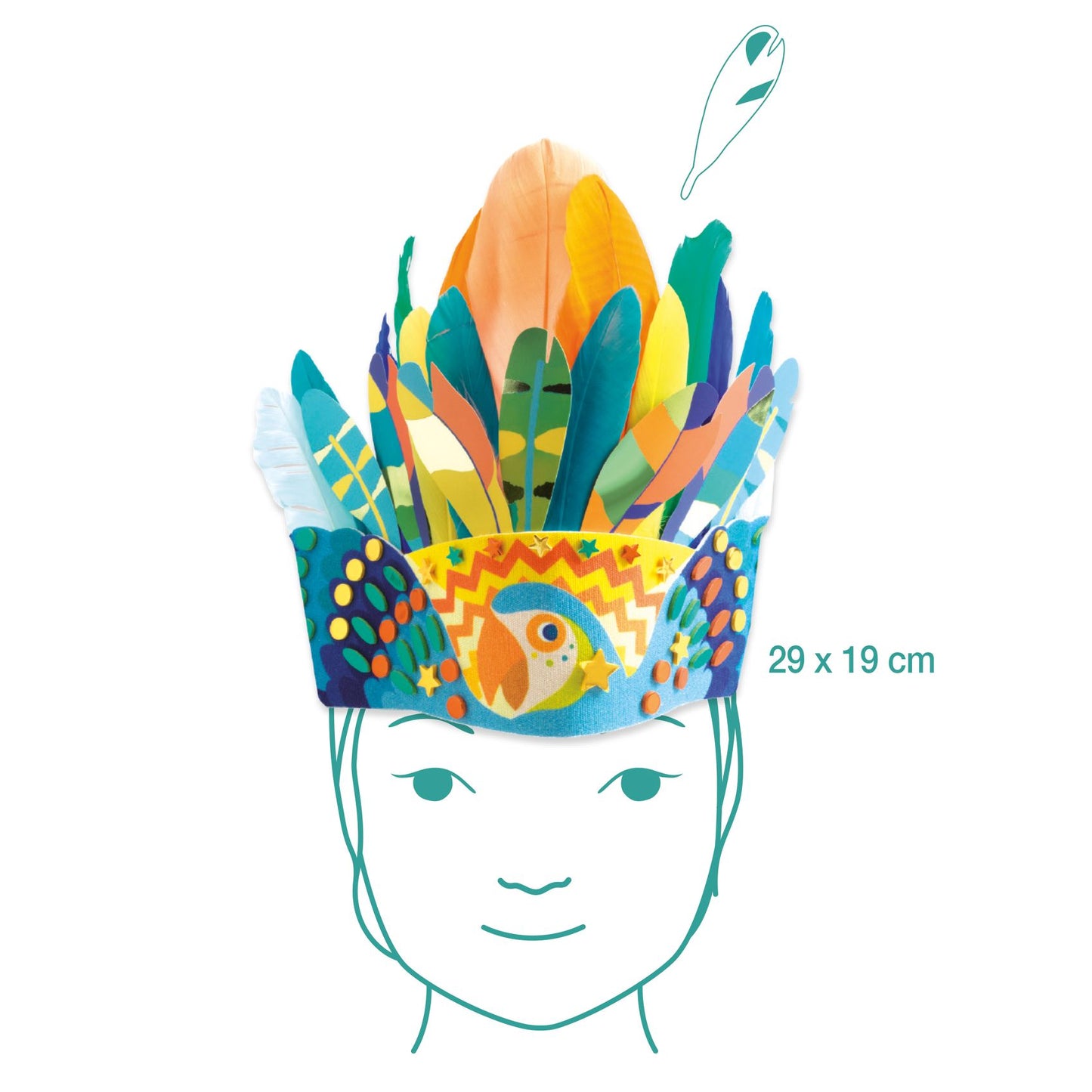 Djeco | Carnaval kroon maken - Rio - DJ07926