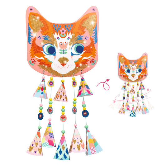 Djeco | Windgong knutselset kat - DJ07955