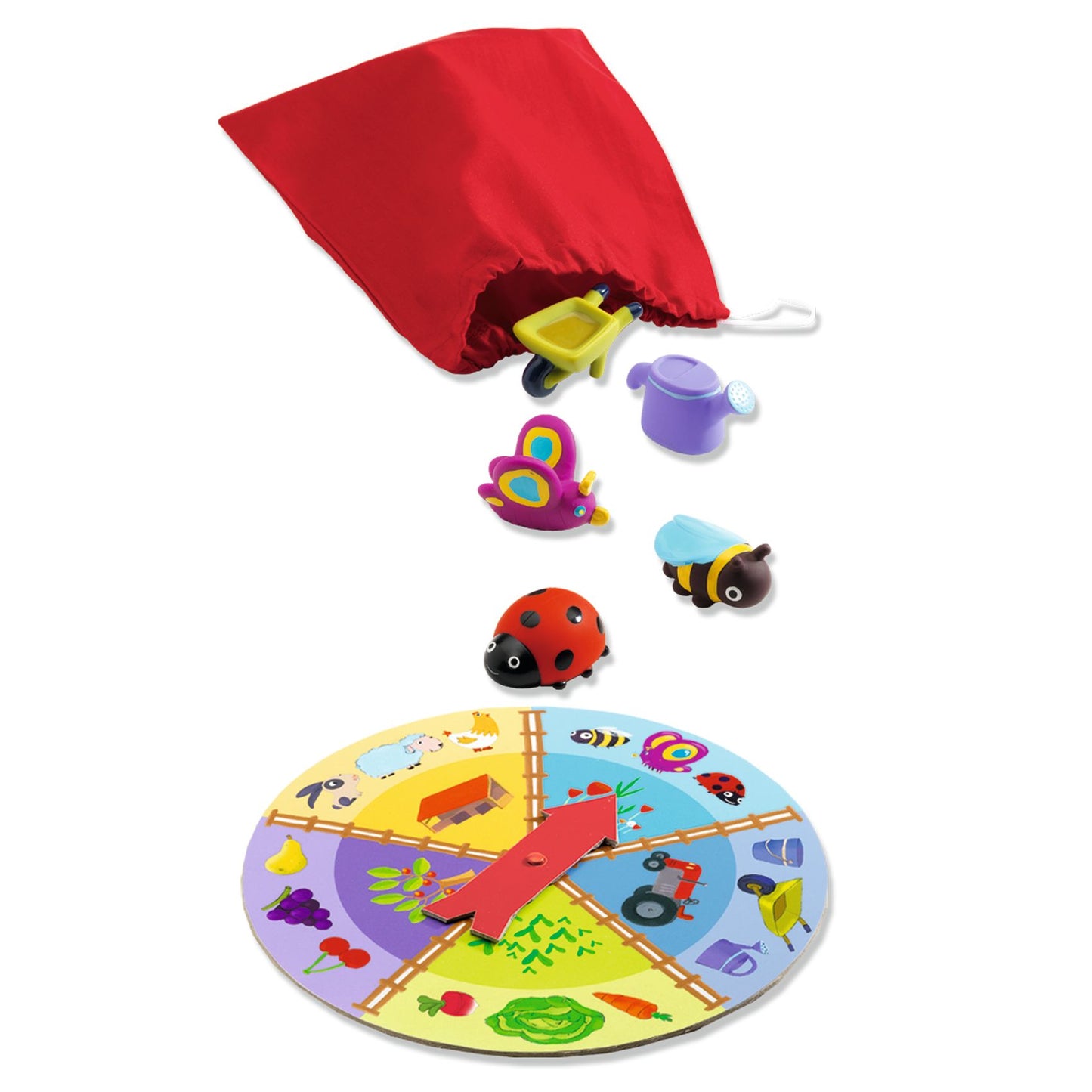 Djeco | tactilo loto farm