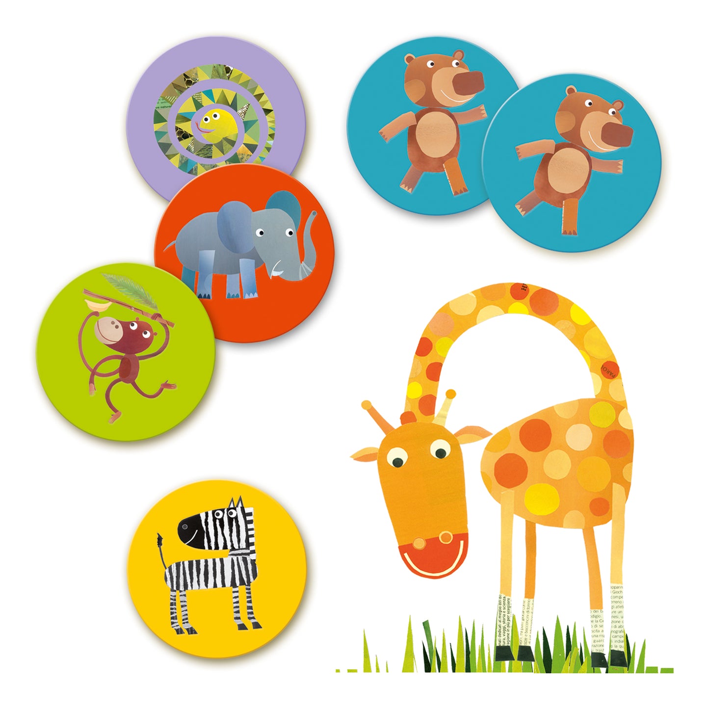 Djeco | memory spel jungle
