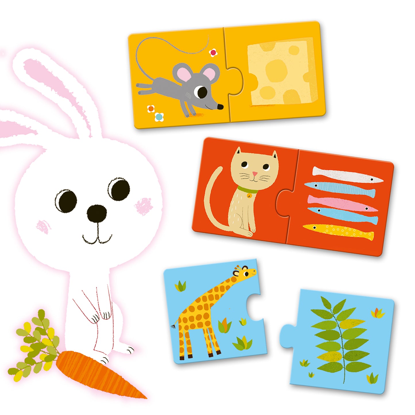 Djeco | duo puzzel dinner's ready
