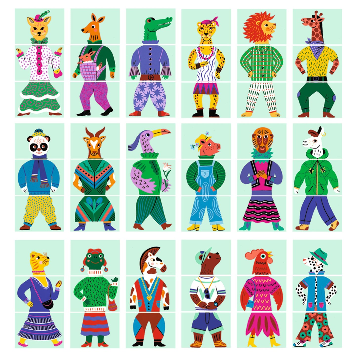 Djeco | mix & match modanimo