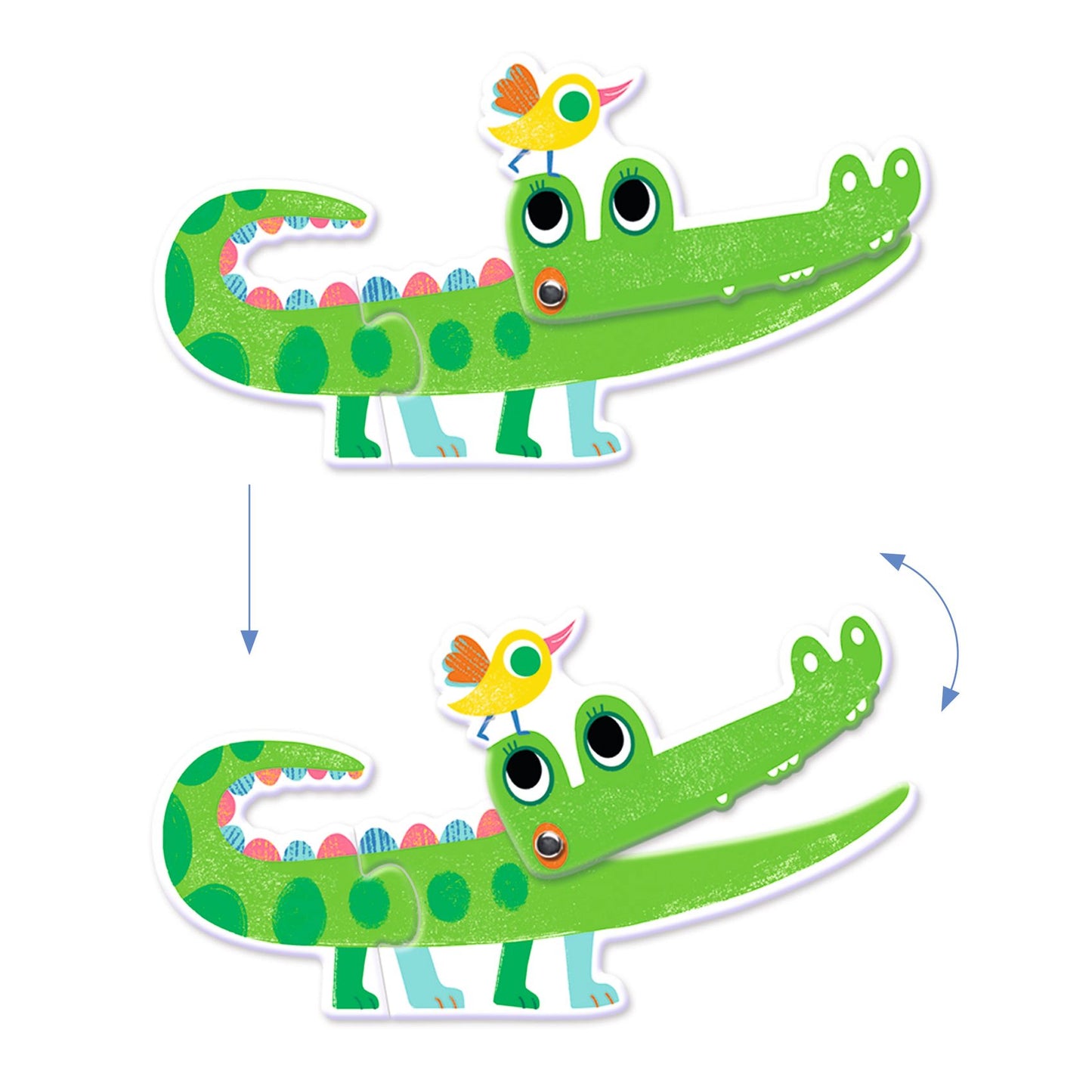 Djeco | duo puzzel articulo animals