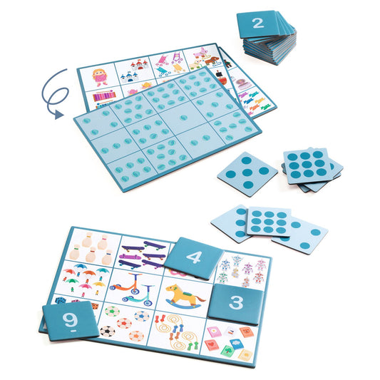 Djeco | Numero Bingo – educatief telspel en lotto - DJ08281