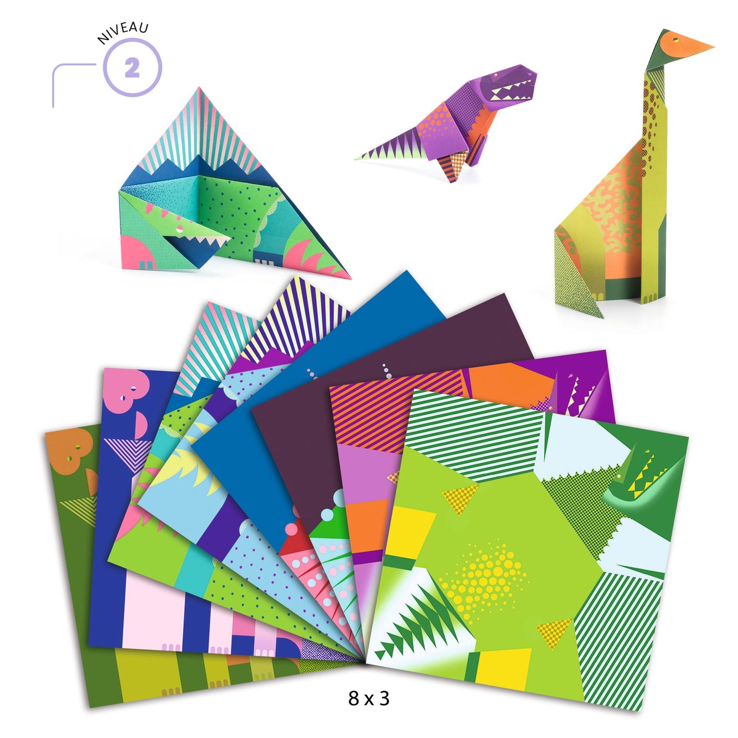 Djeco | Origami - Dinosaurussen vouwen - DJ08758