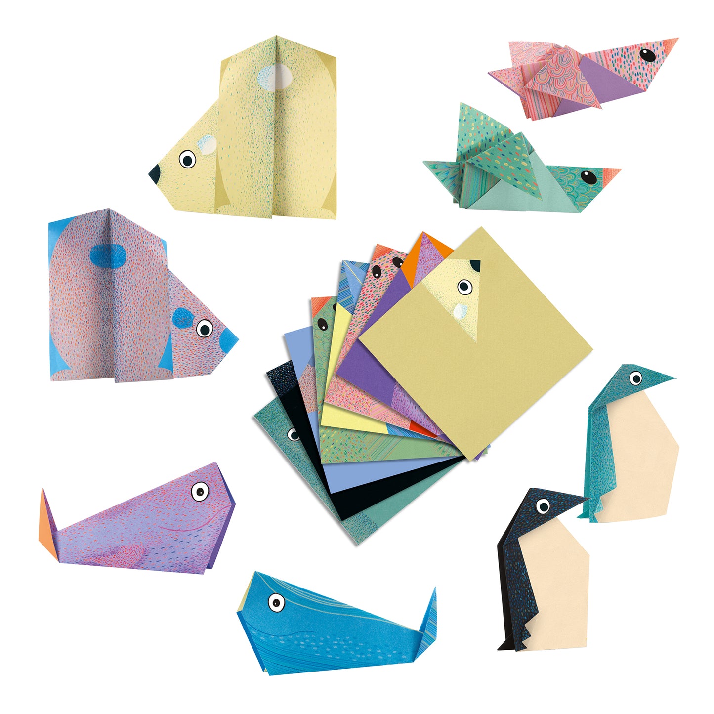 Djeco | Origami - Pooldieren vouwen - DJ08777