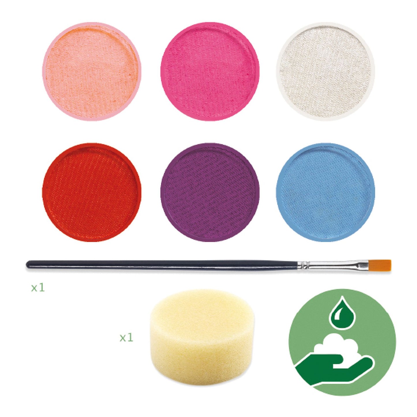 Djeco | Schmink - 6 sweet kleuren - DJ09231