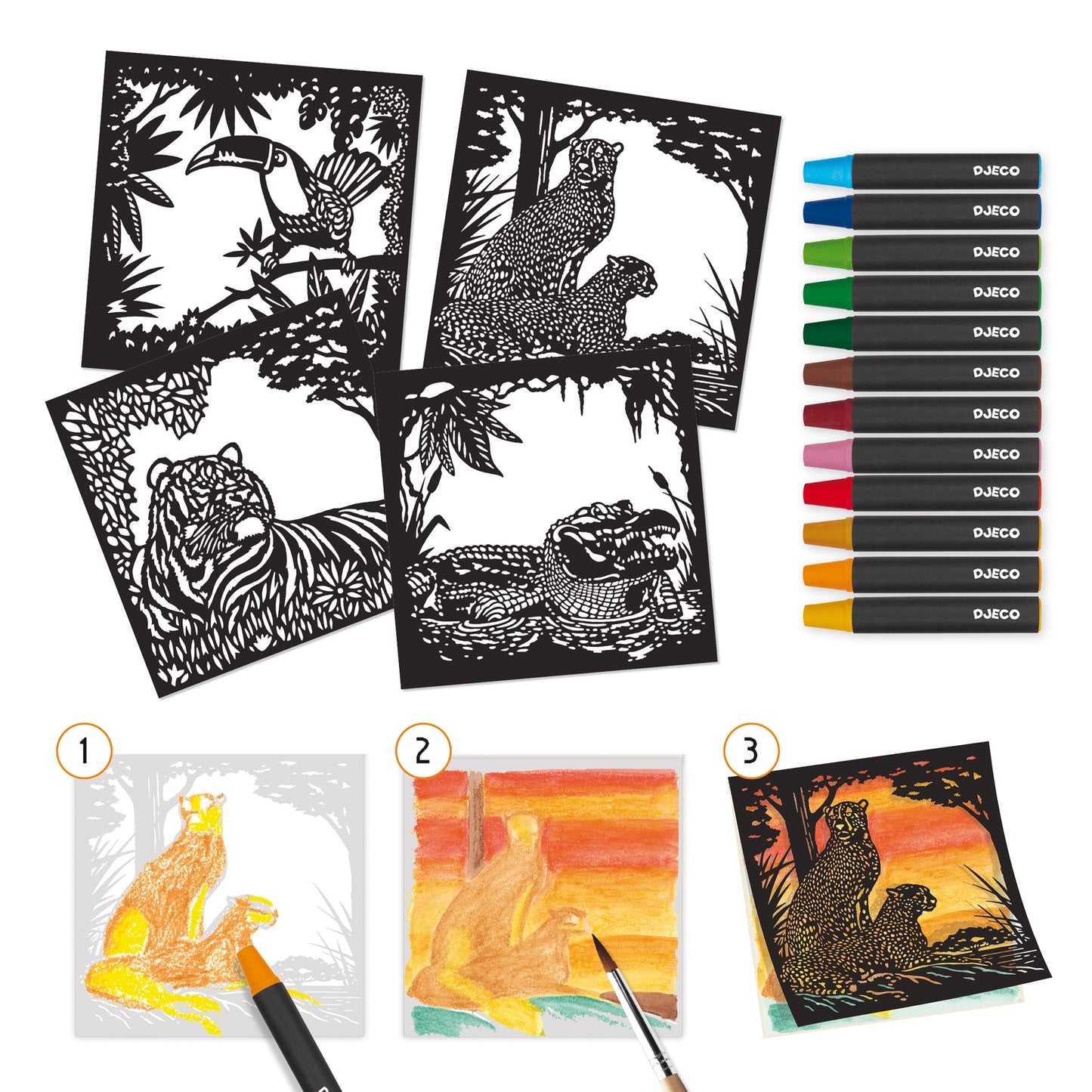 Djeco | Aquarel - Backlight - DJ09348
