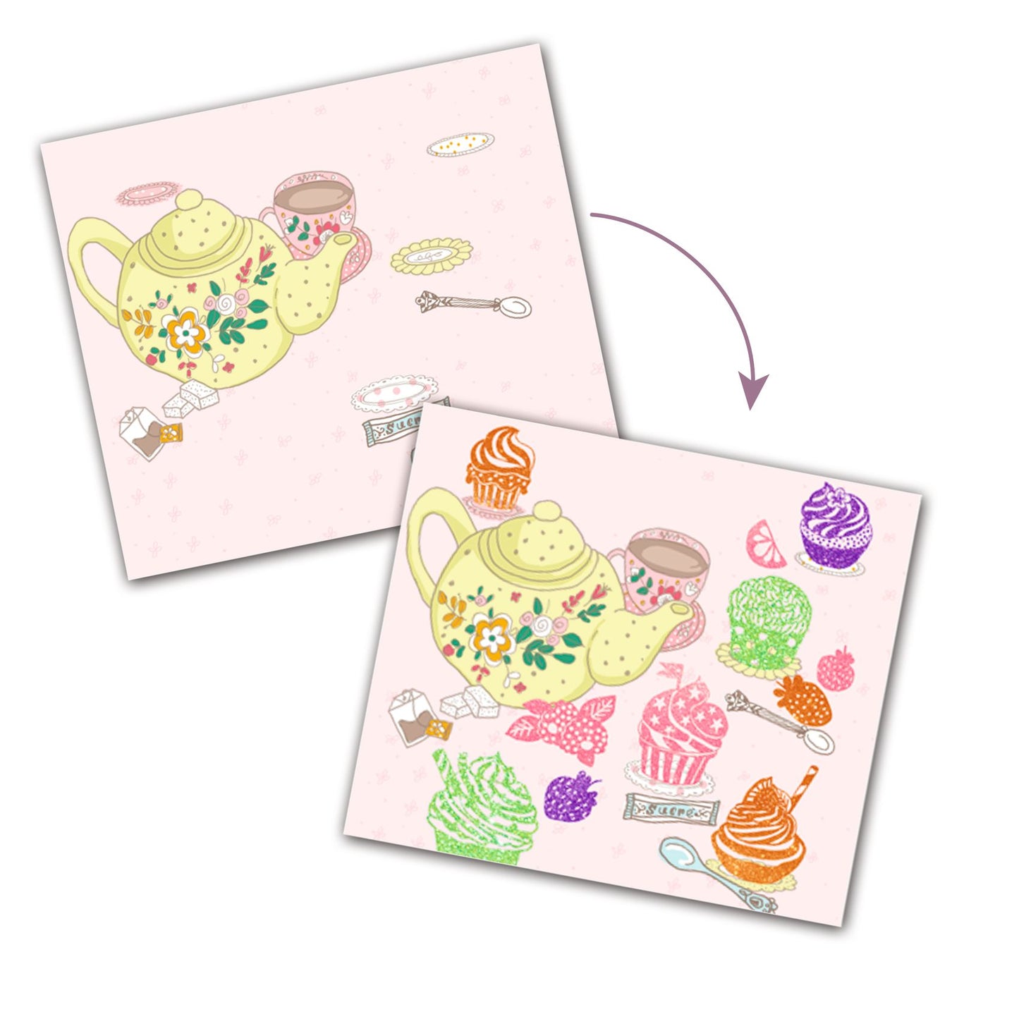 Djeco | Artistic patch - sweets - DJ09470