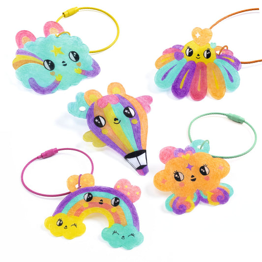 Djeco | Schrink plastic - Kawaii sleutelhangers - DJ09487