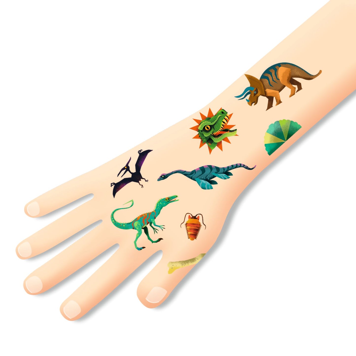 Djeco | Tattoos - dino's - DJ09598