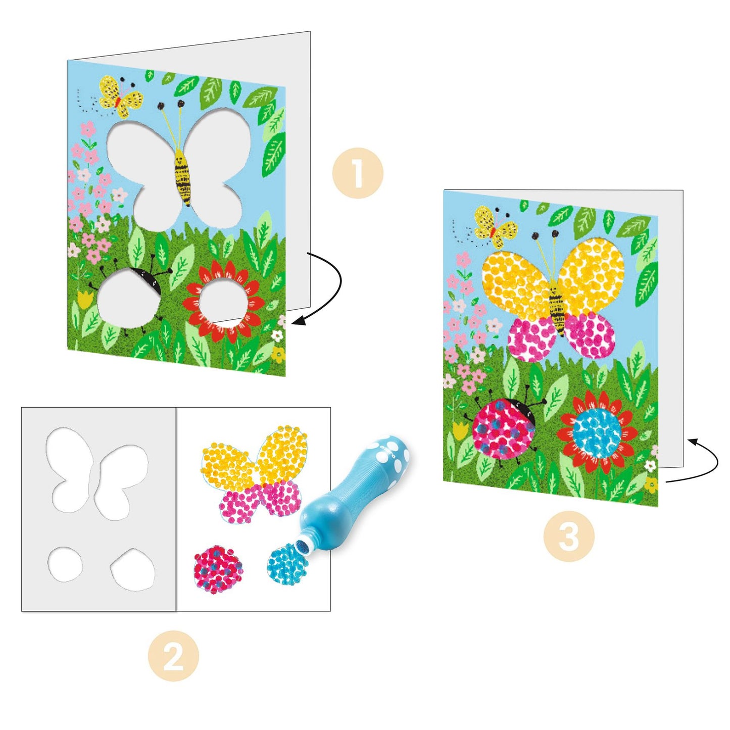 Djeco | Small dots - verven met stippen - DJ00887