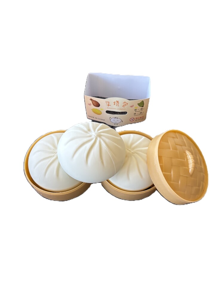 Fidget | Dumpling Squishy Foam Beige