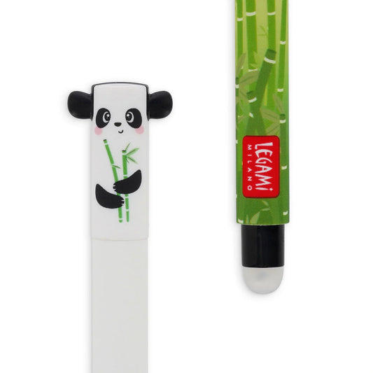 Legami Uitwisbare Pen Panda – Zwarte Inkt 0.7 mm