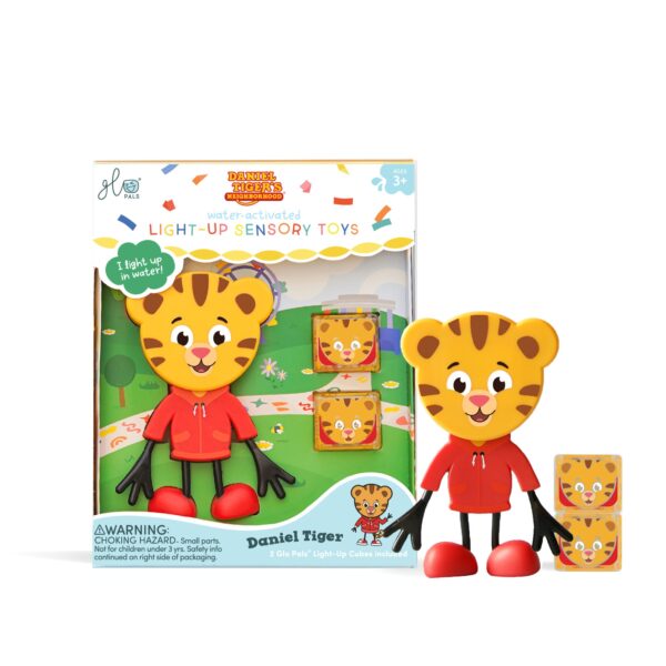 Glo Pals | Daniel Tiger - lichtgevend badspeelgoed