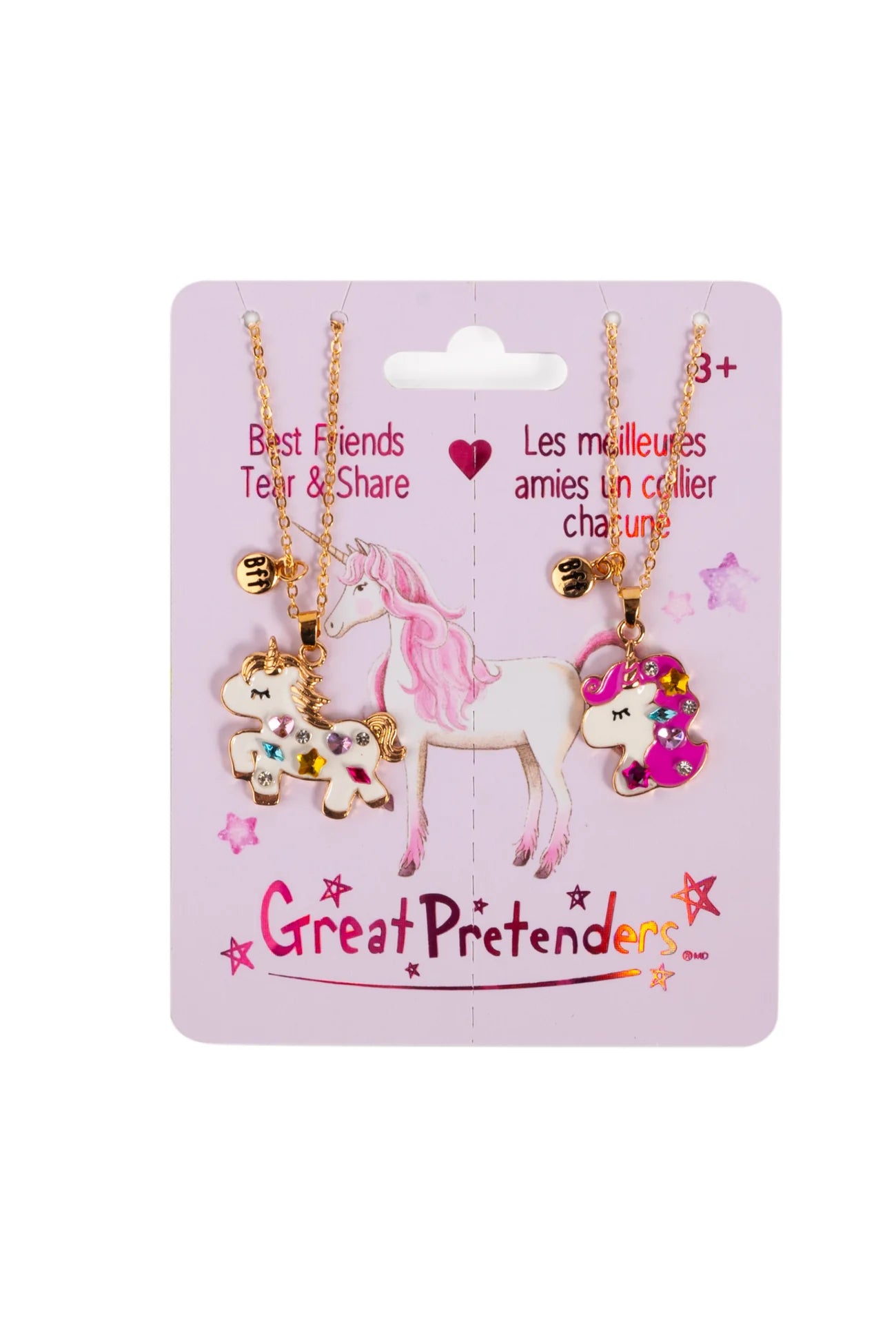 Great Pretenders | Bejewelled Unicorns vriendschapsketting 2 stuks