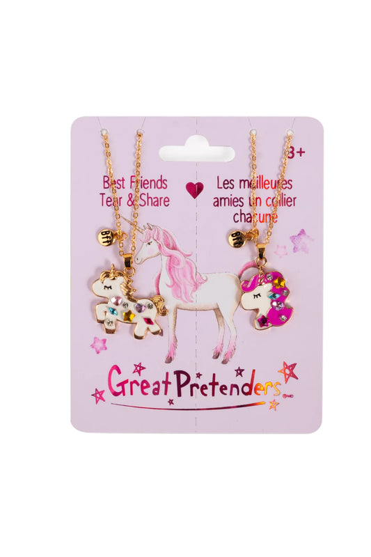 Great Pretenders | Bejewelled Unicorns vriendschapsketting 2 stuks