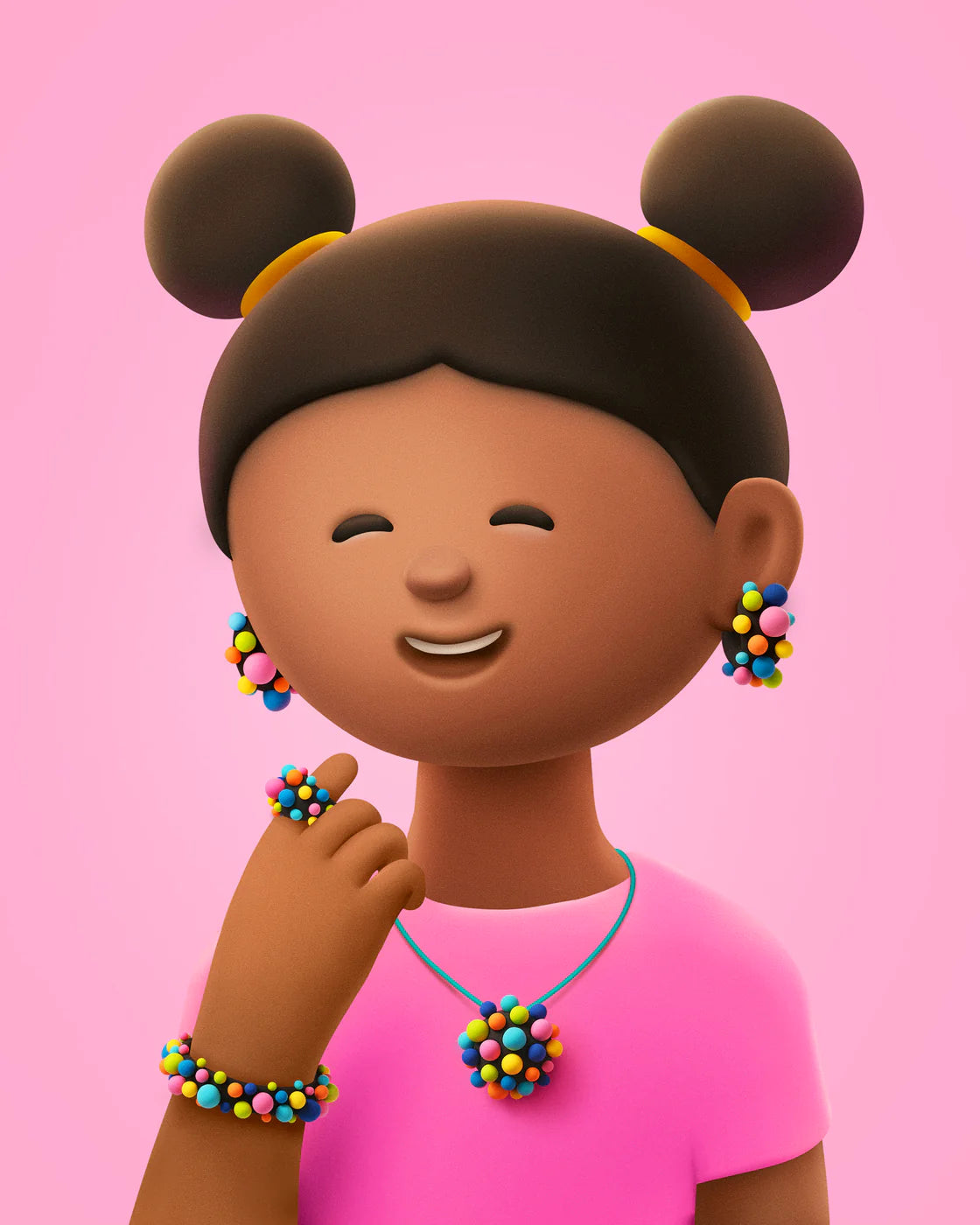 Hey Clay | Bijou Vivid – Klei Set - ontwerp je Eigen Sieraden