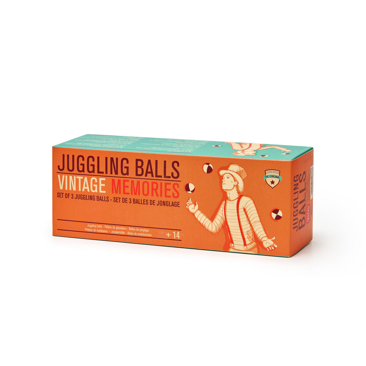 Legami | Vintage Memories Juggling Balls – set van 3 jongleerballen