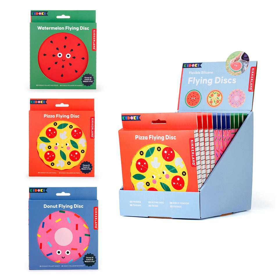 Kikkerland | Flexibele silicone flying disk