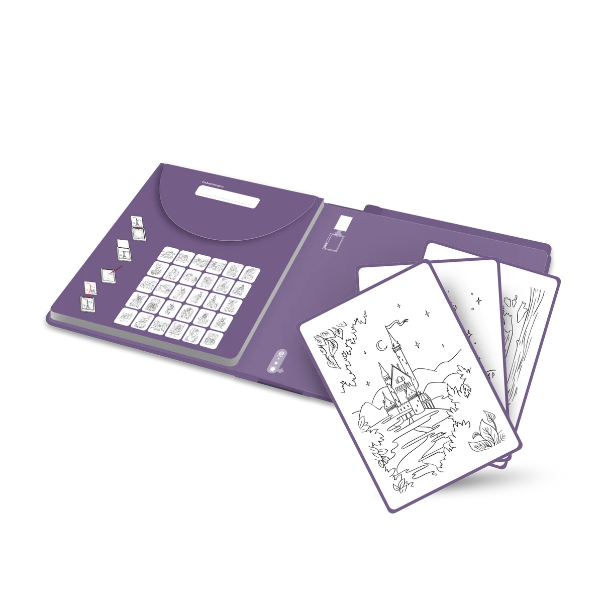 Kidywolf | KIDYDRAW-PAD Refill Once Upon a Time 8+ – 30 tekeningen