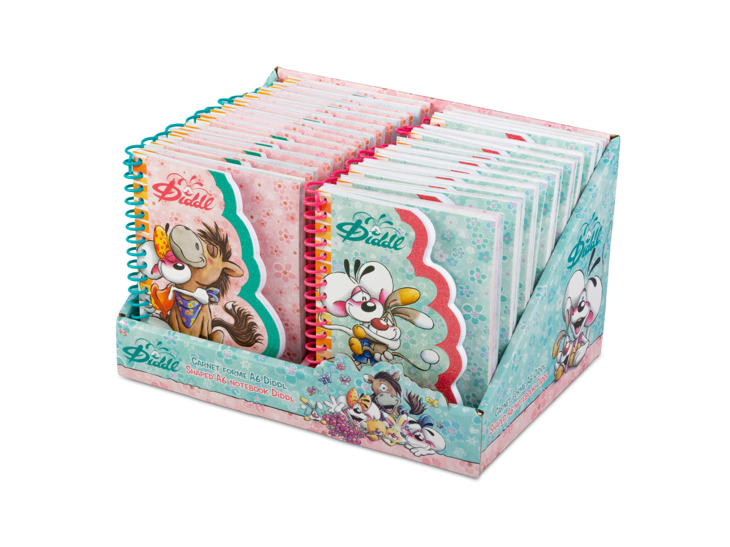 Diddl | A6 Notitieboek – Shaped Cover met Spiraal