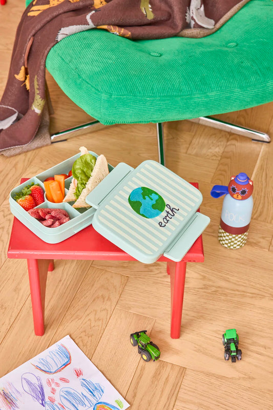 RICE | Lunchbox 6 vakken Blue ABC Earth