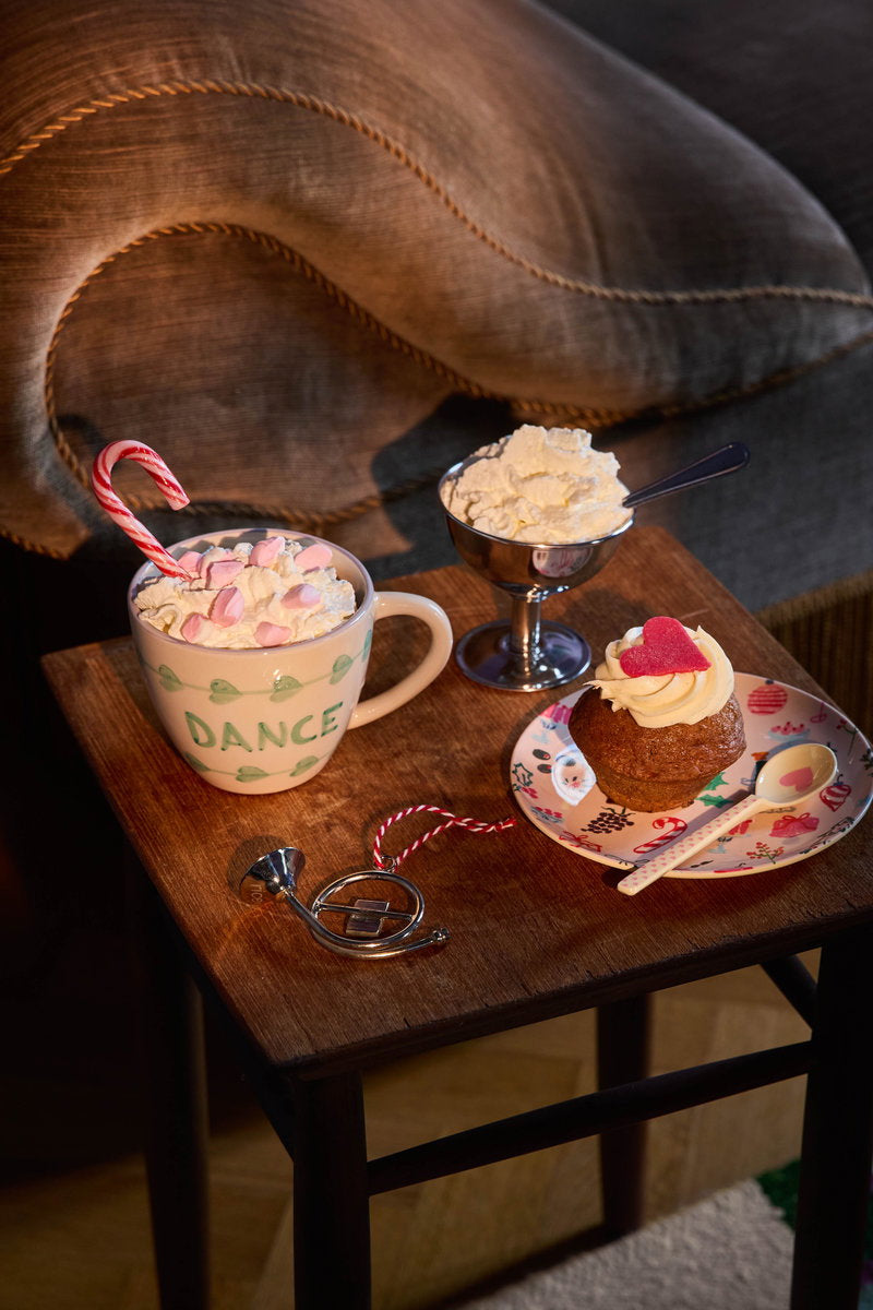 RICE | melamine kerst gebaksbord Xmas Galore klein