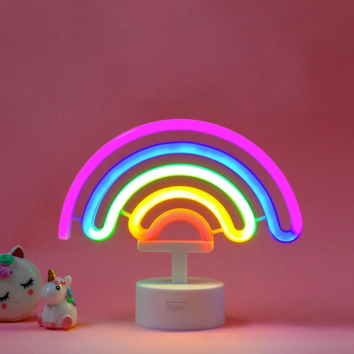Legami | Neon LED Lamp Rainbow – It’s a Sign | Kleurrijke Sfeerverlichting