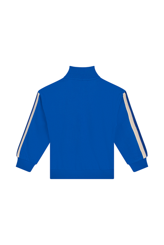 Mini Rebels | vest met rits blauw