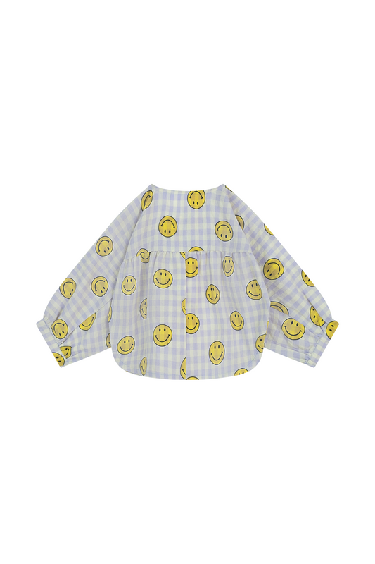 Mini Rebels | Smiley blouse lange mouwen