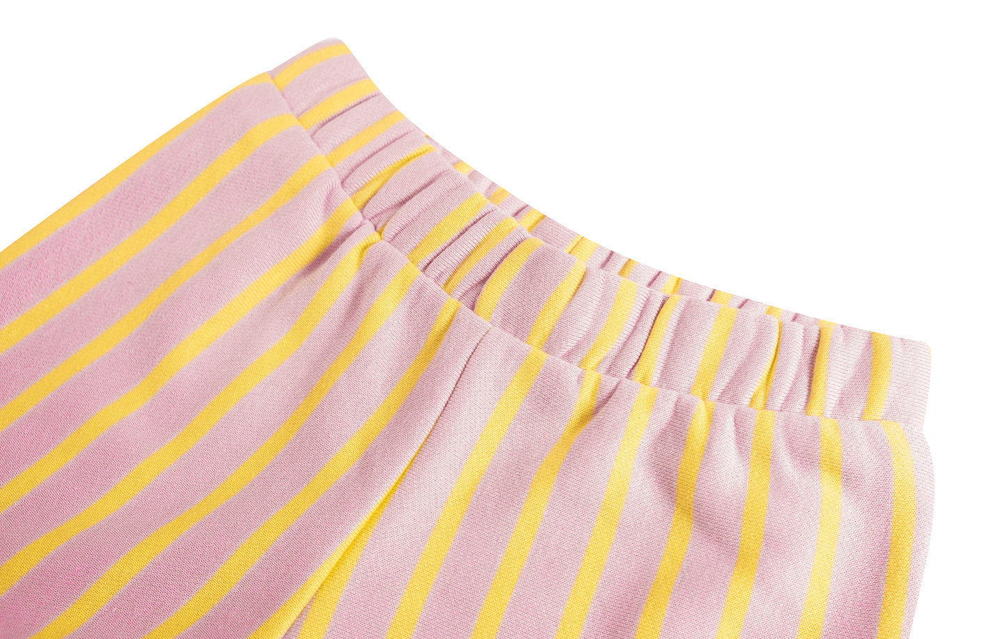 Mini Rebels | short geel roze verticale streep