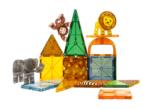 Magna-Tiles | Safari Animals 25 Piece Set