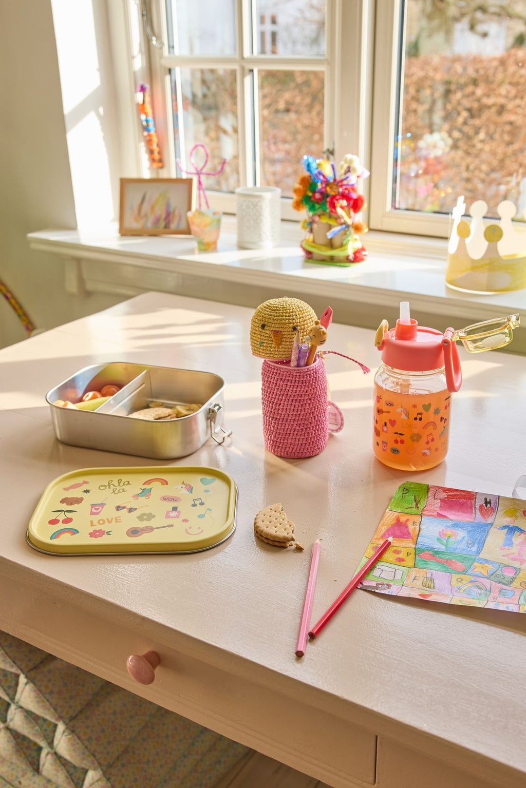 RICE | tritan drinkfles unicorn love