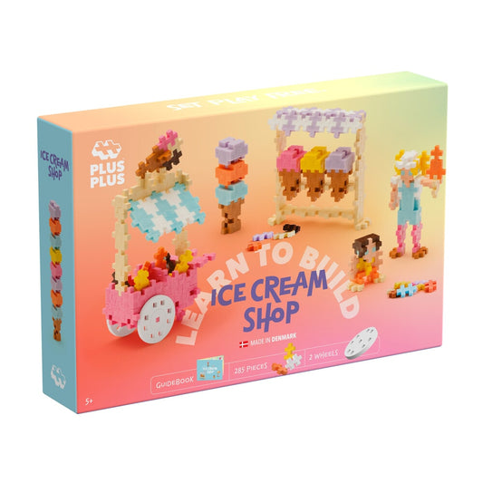 Plus-Plus | Learn to Build Ice Cream Shop - 285 stuks