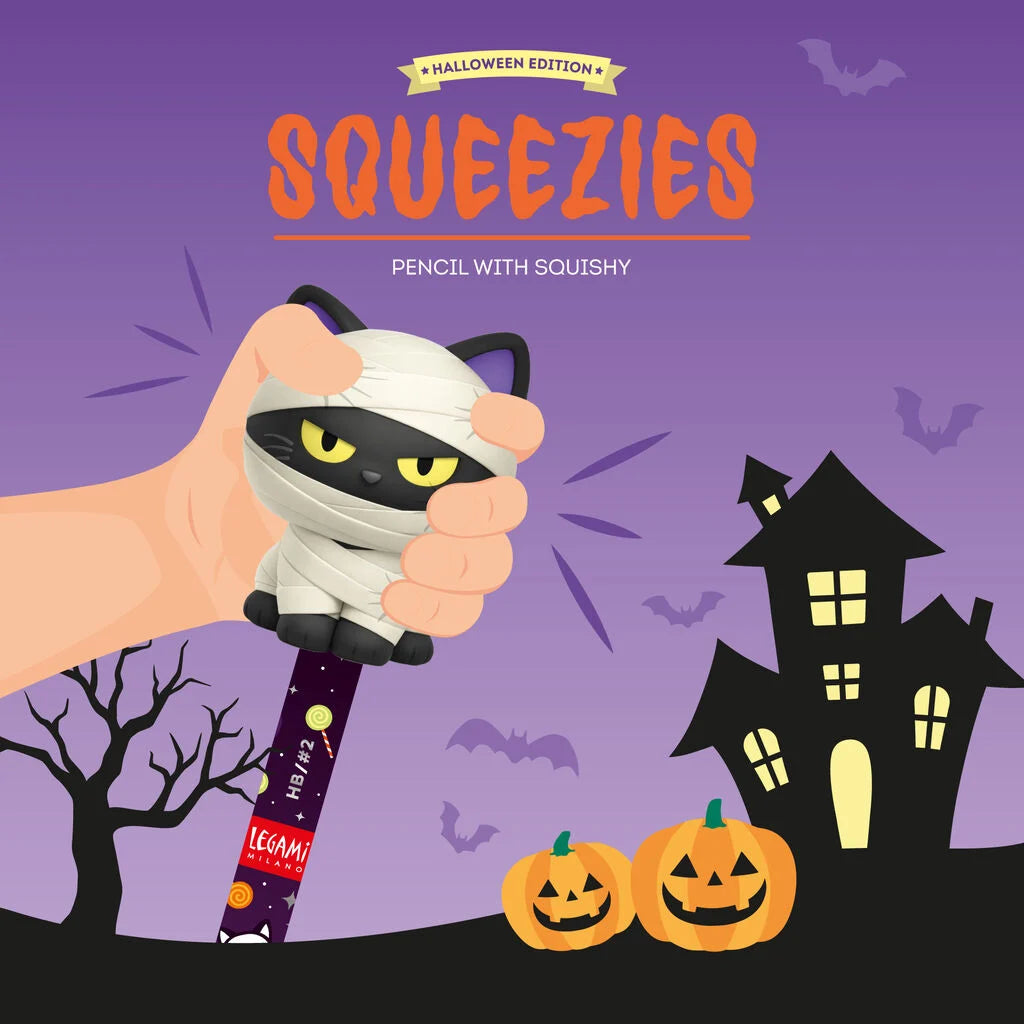 Legami Squeezies potlood met squishy – Mummy Kitty