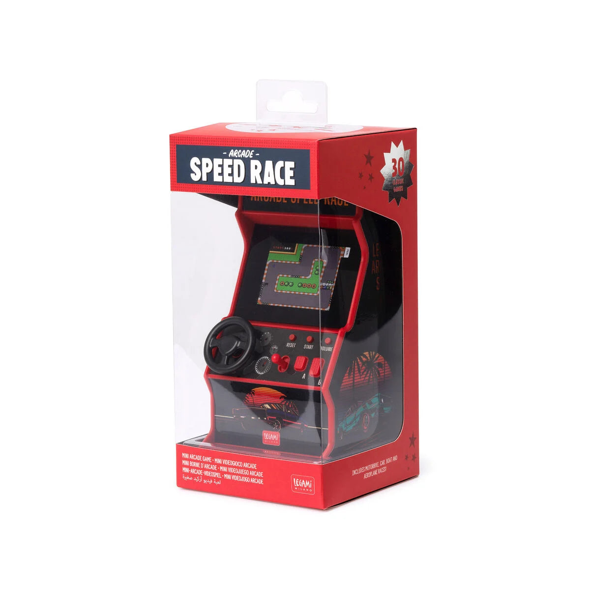Legami | Arcade Speed Race – Mini Arcade Game