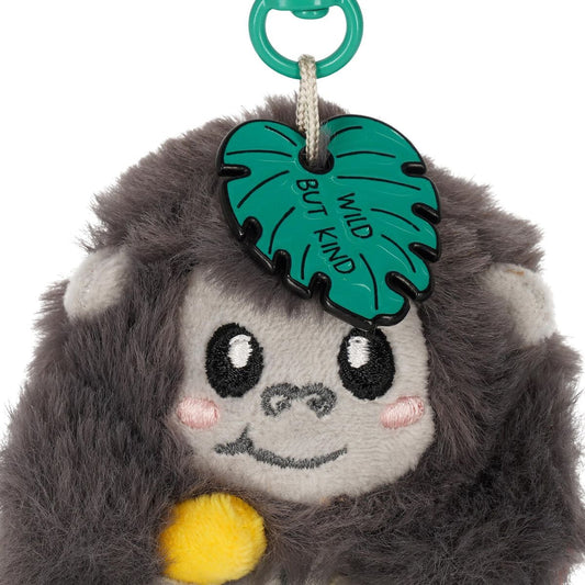 Legami | Gorilla pluche sleutelhanger Tiny Super Soft! - Wild but Kind
