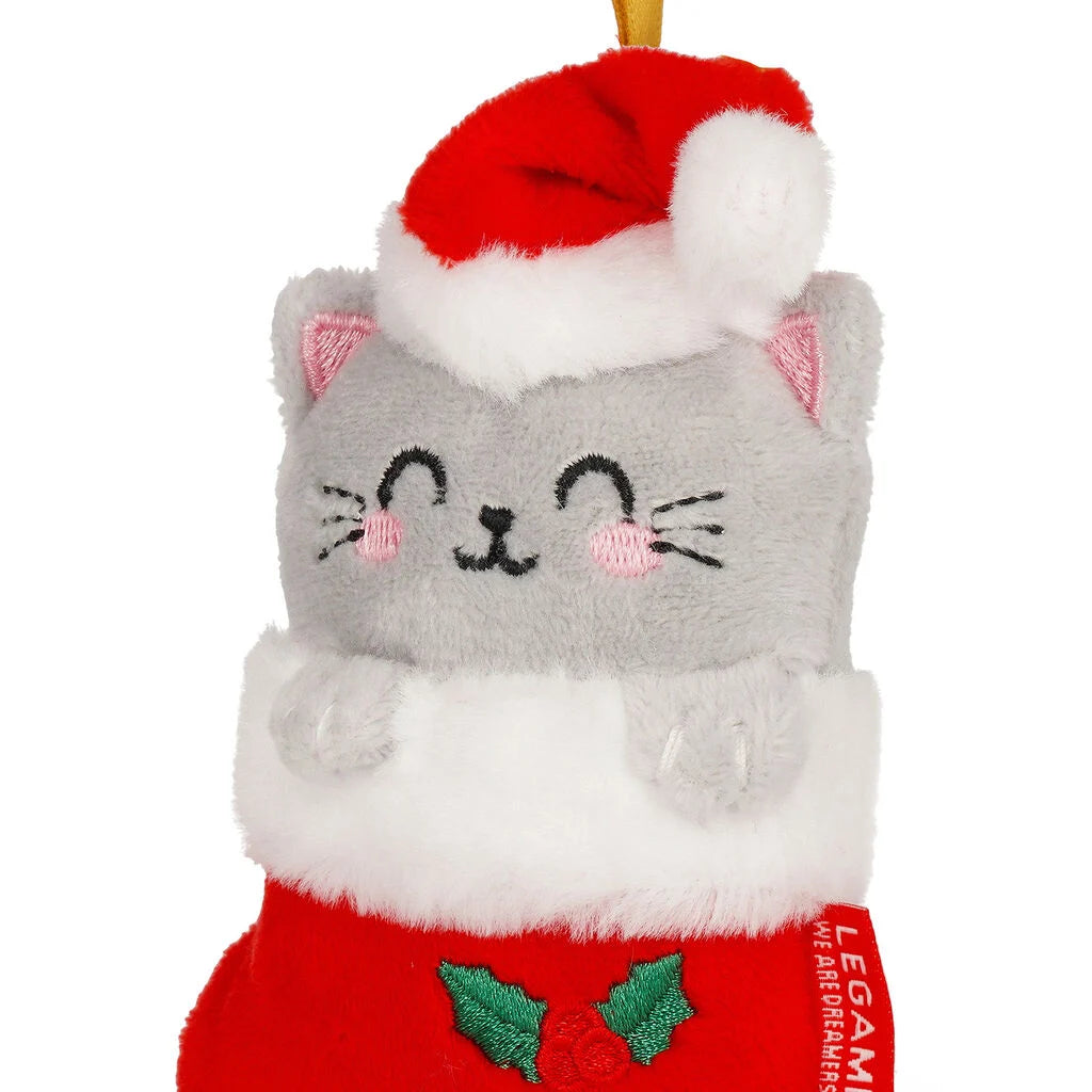Legami | Kersthanger Kitty Pluche – Ho-Ho-Hornaments