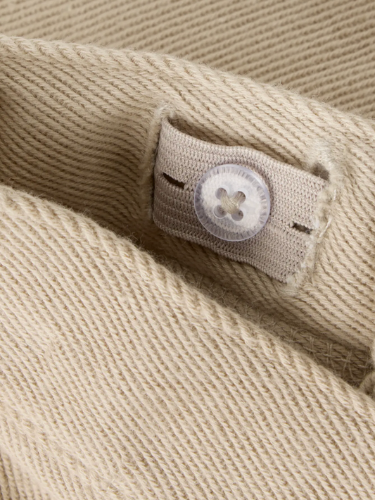 Lil’ Atelier broek jongens beige | Biologisch katoen (82-122)